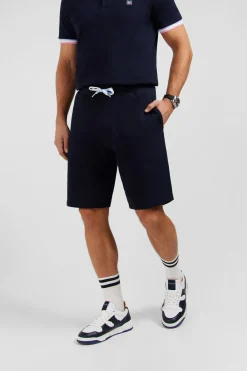Short En Molleton Bleu Marine