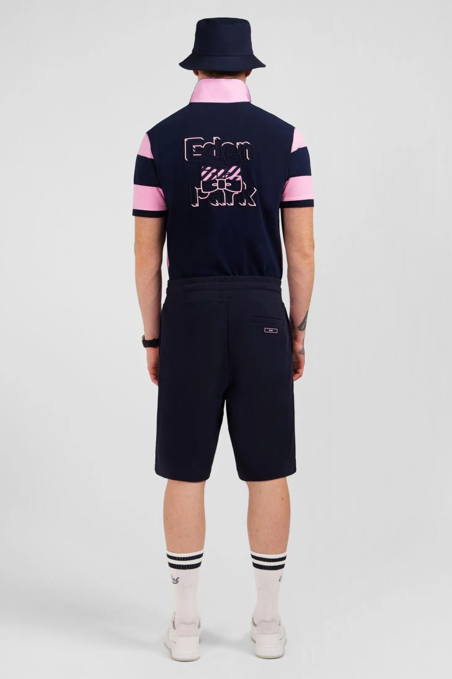Short En Molleton Bleu Marine