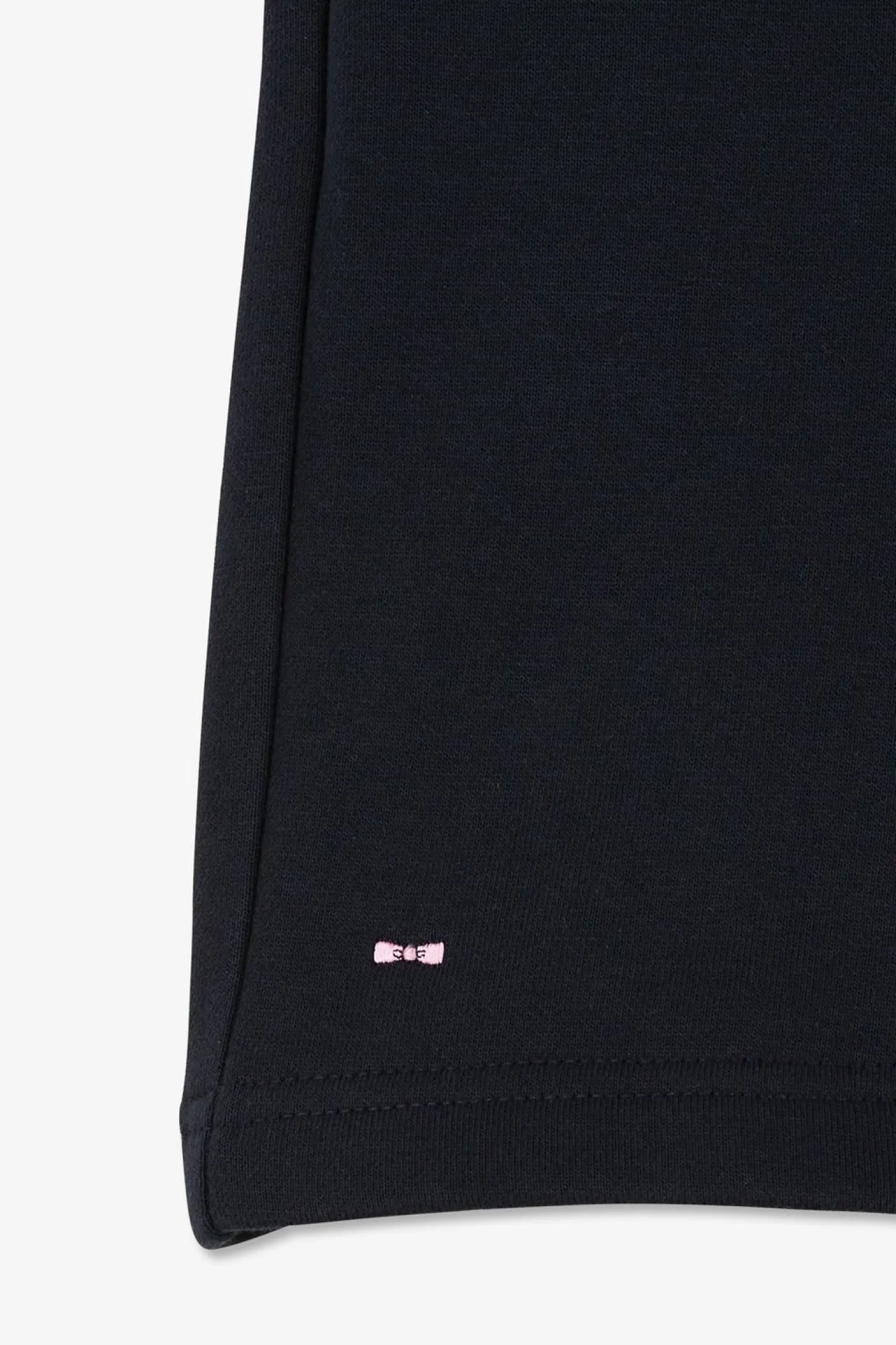 Short En Molleton Coton Marine Coupe Regular