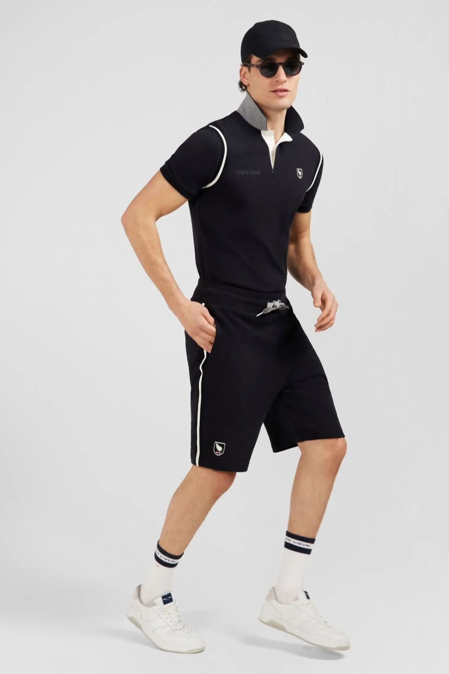 Short En Molleton Noir