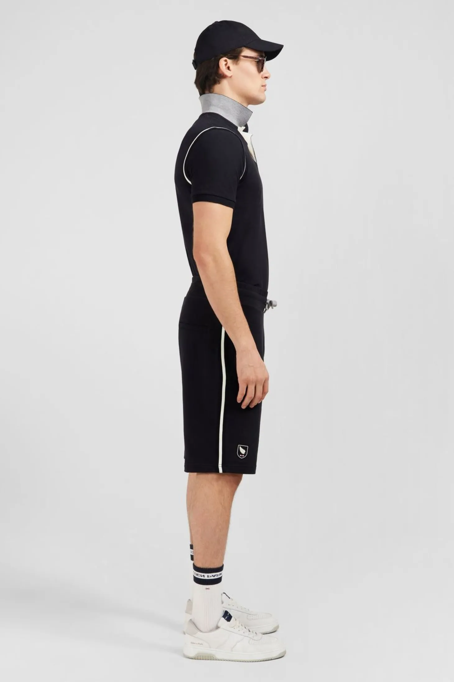 Short En Molleton Noir