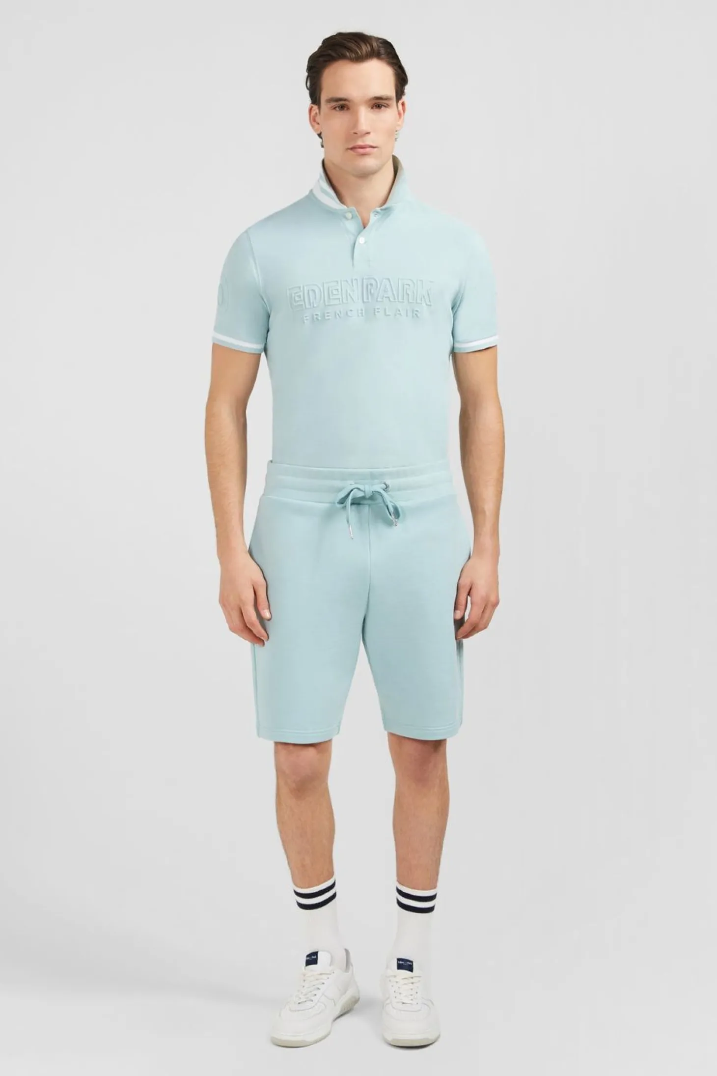 Short En Molleton Vert Clair