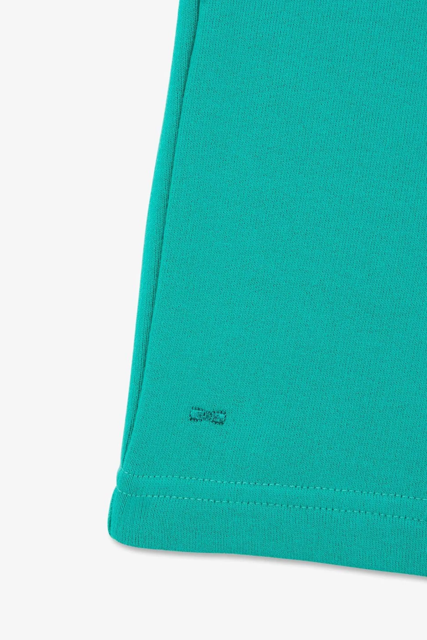 Short En Molleton Vert Coupe Regular