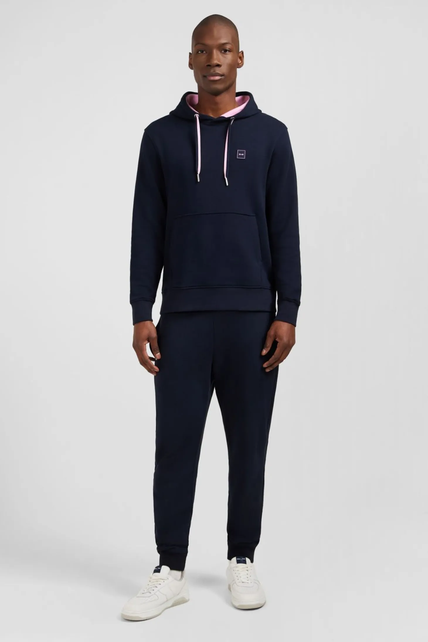 Sweat A Capuche Bleu Marine