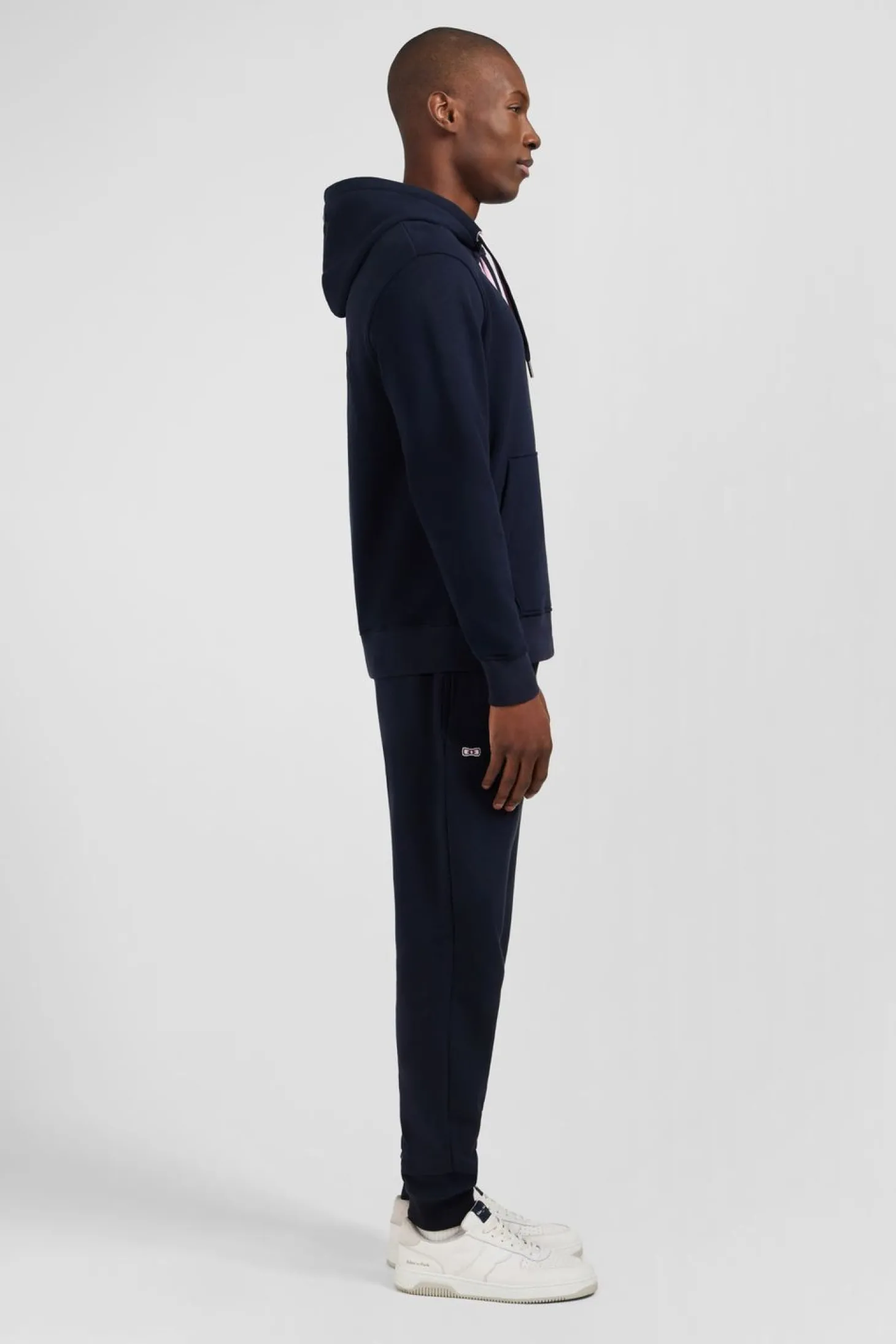 Sweat A Capuche Bleu Marine