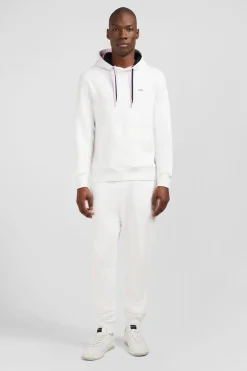 Sweat Blanc A Capuche