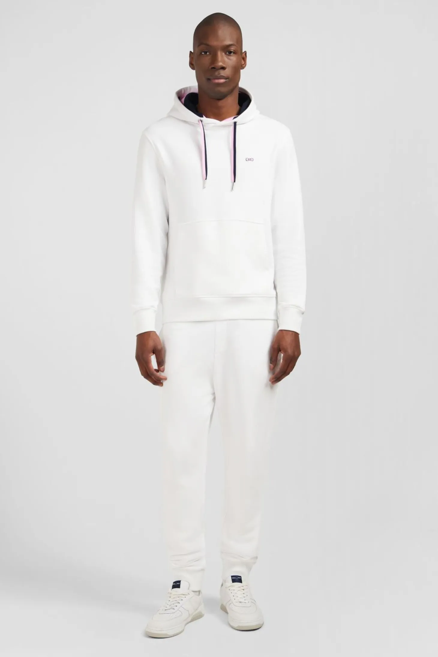 Sweat Blanc A Capuche