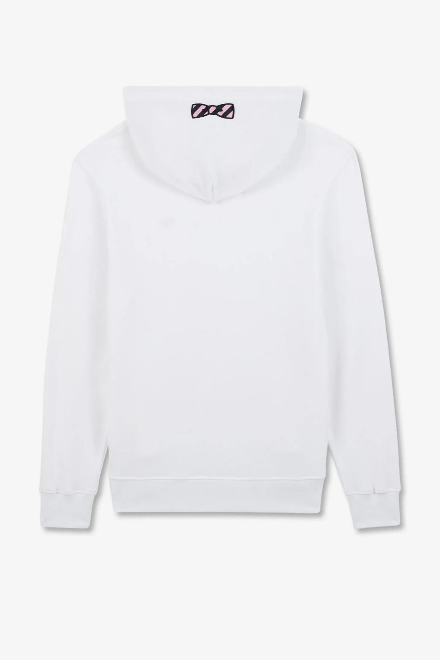 Sweat Blanc A Capuche