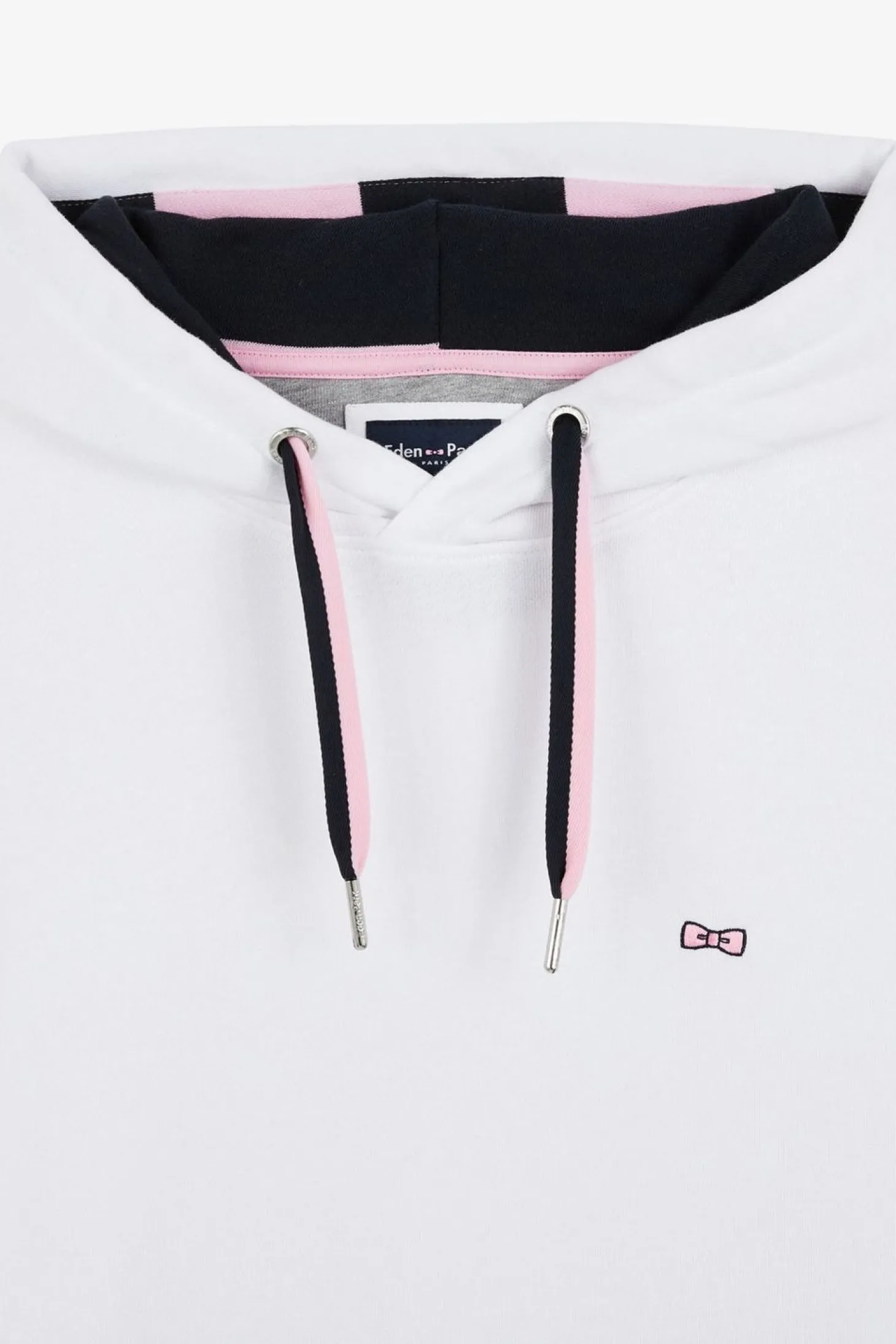 Sweat Blanc A Capuche