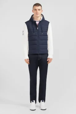 Sweat Blanc Zippe Colorblock Bimatiere Xv De France