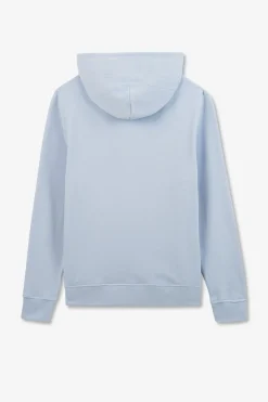 Sweat Bleu Clair A Capuche
