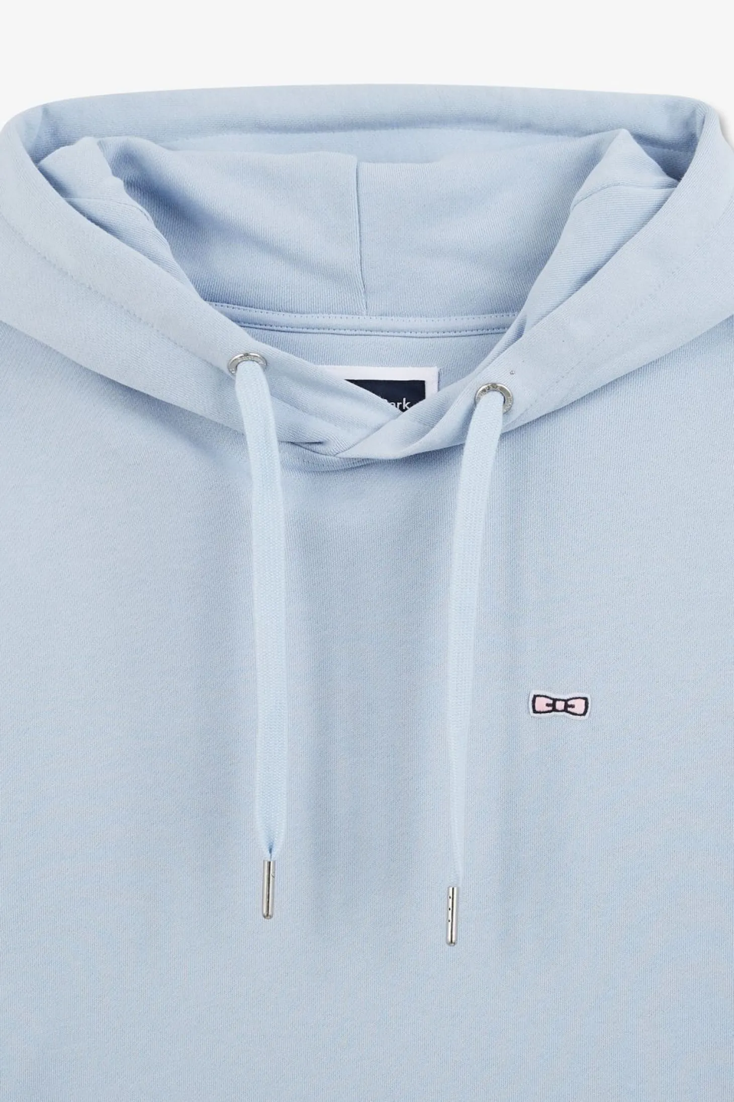 Sweat Bleu Clair A Capuche
