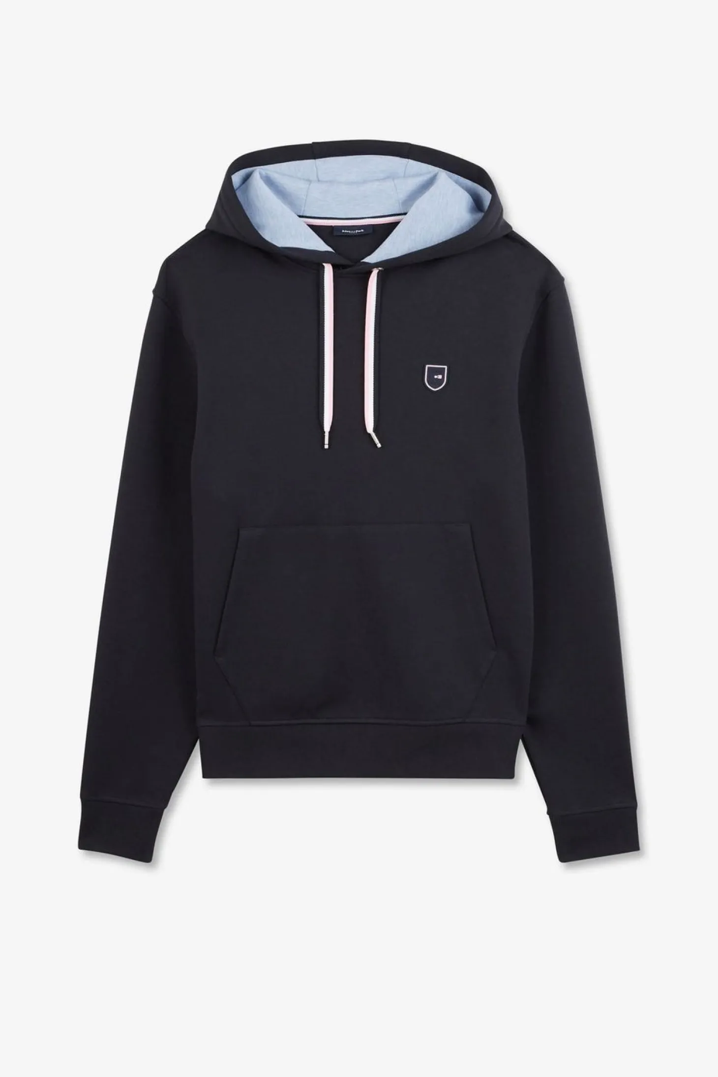 Sweat Bleu Marine A Capuche