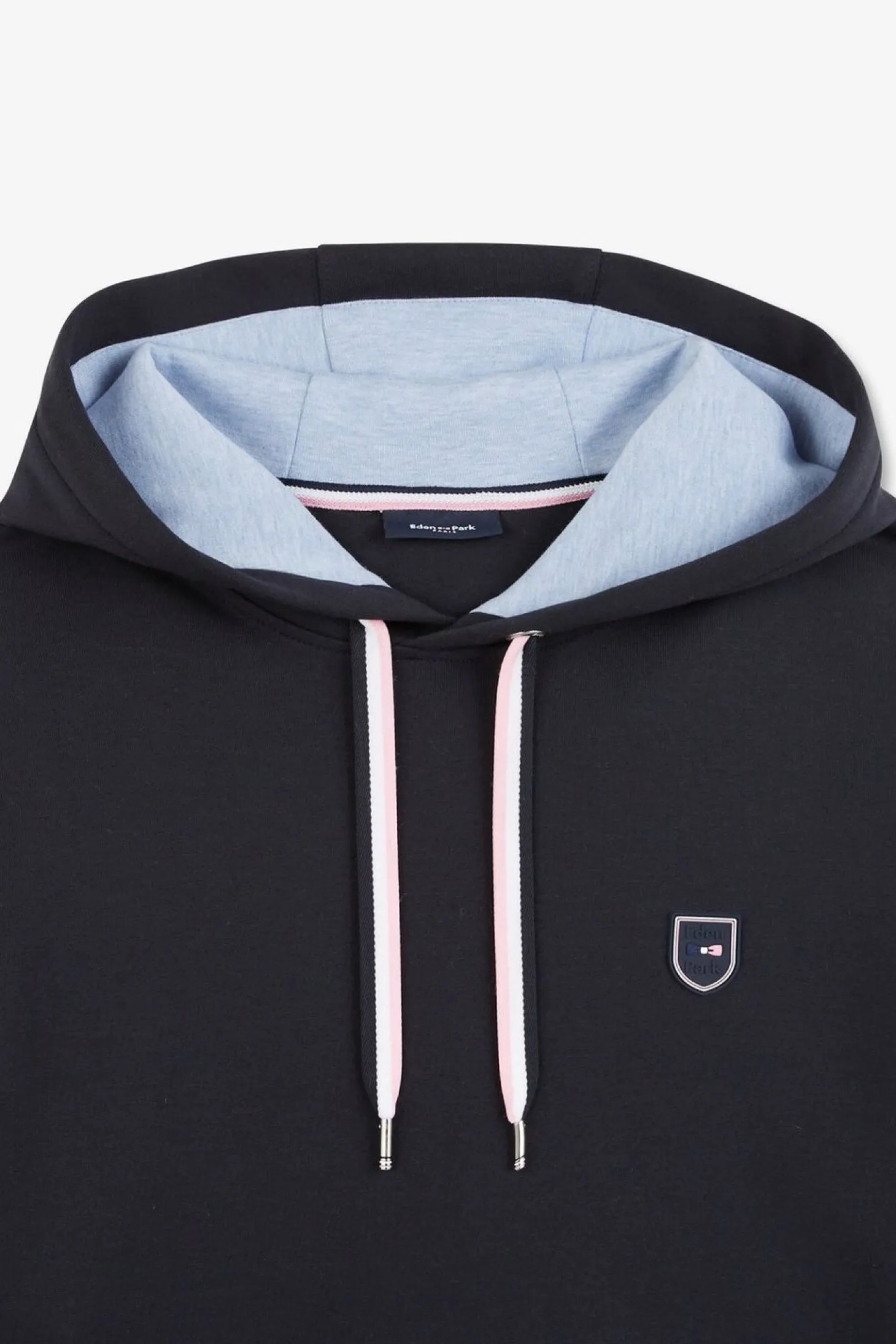 Sweat Bleu Marine A Capuche
