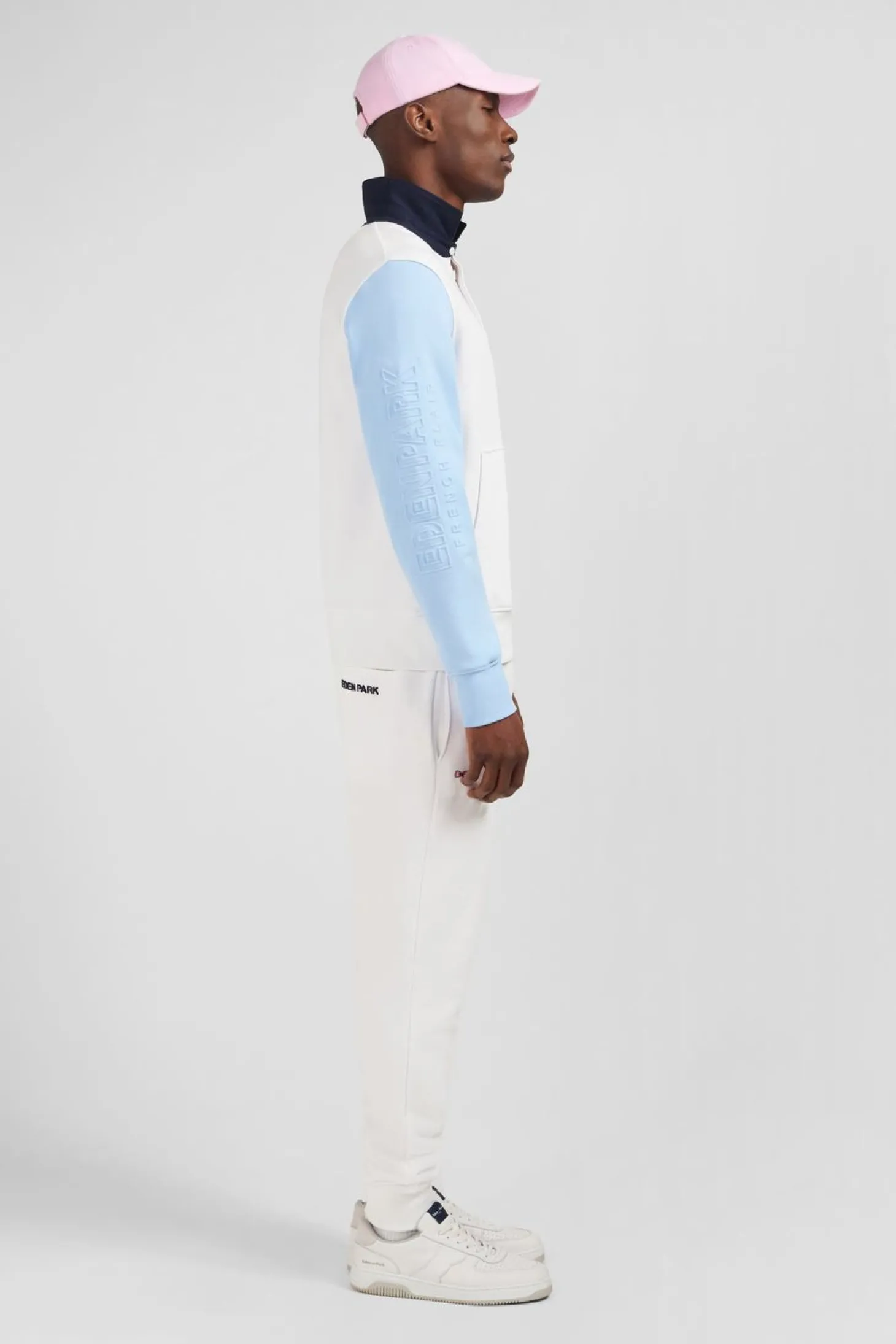 Sweat Colorblock A Col Maillot