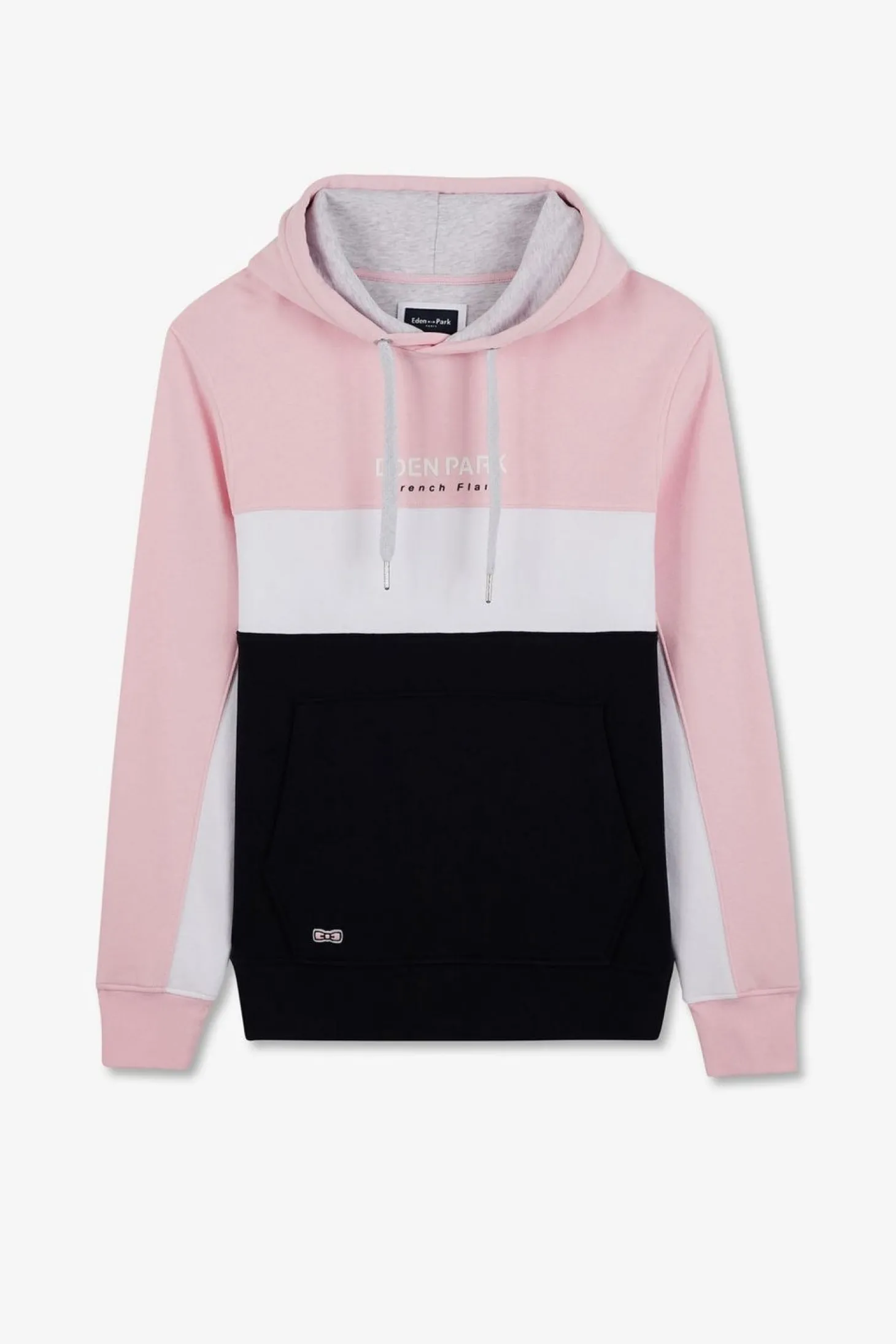 Sweat Rose Colorblock A Capuche