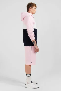 Sweat Rose Colorblock A Capuche