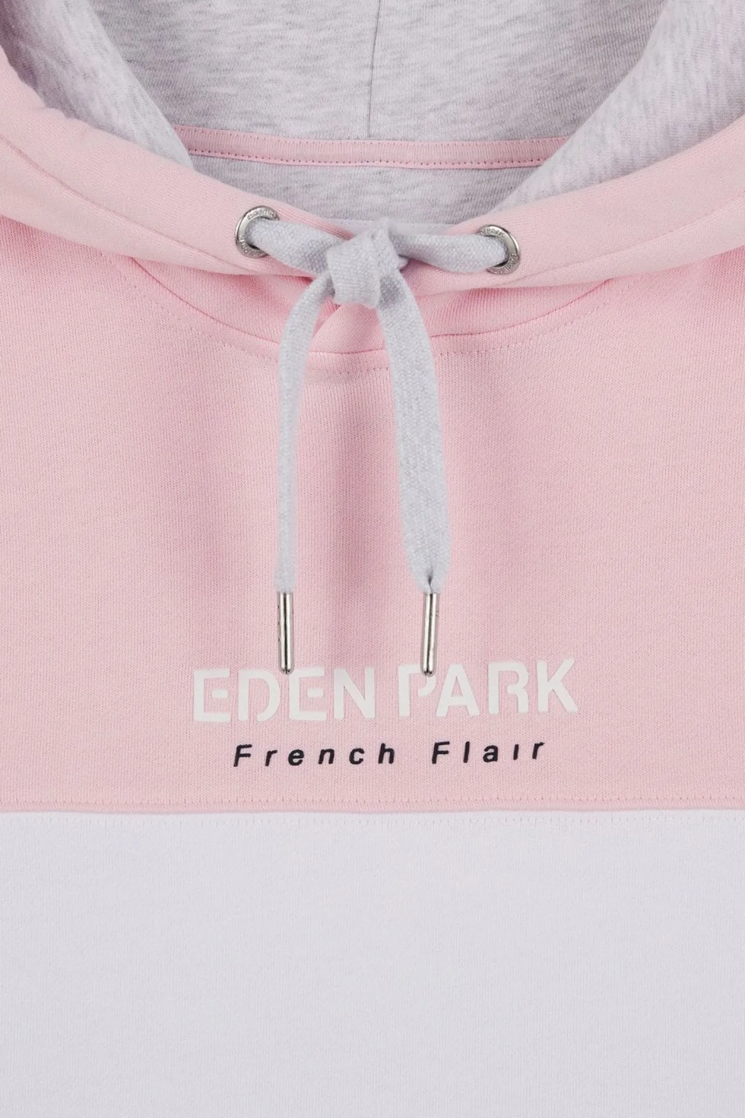 Sweat Rose Colorblock A Capuche