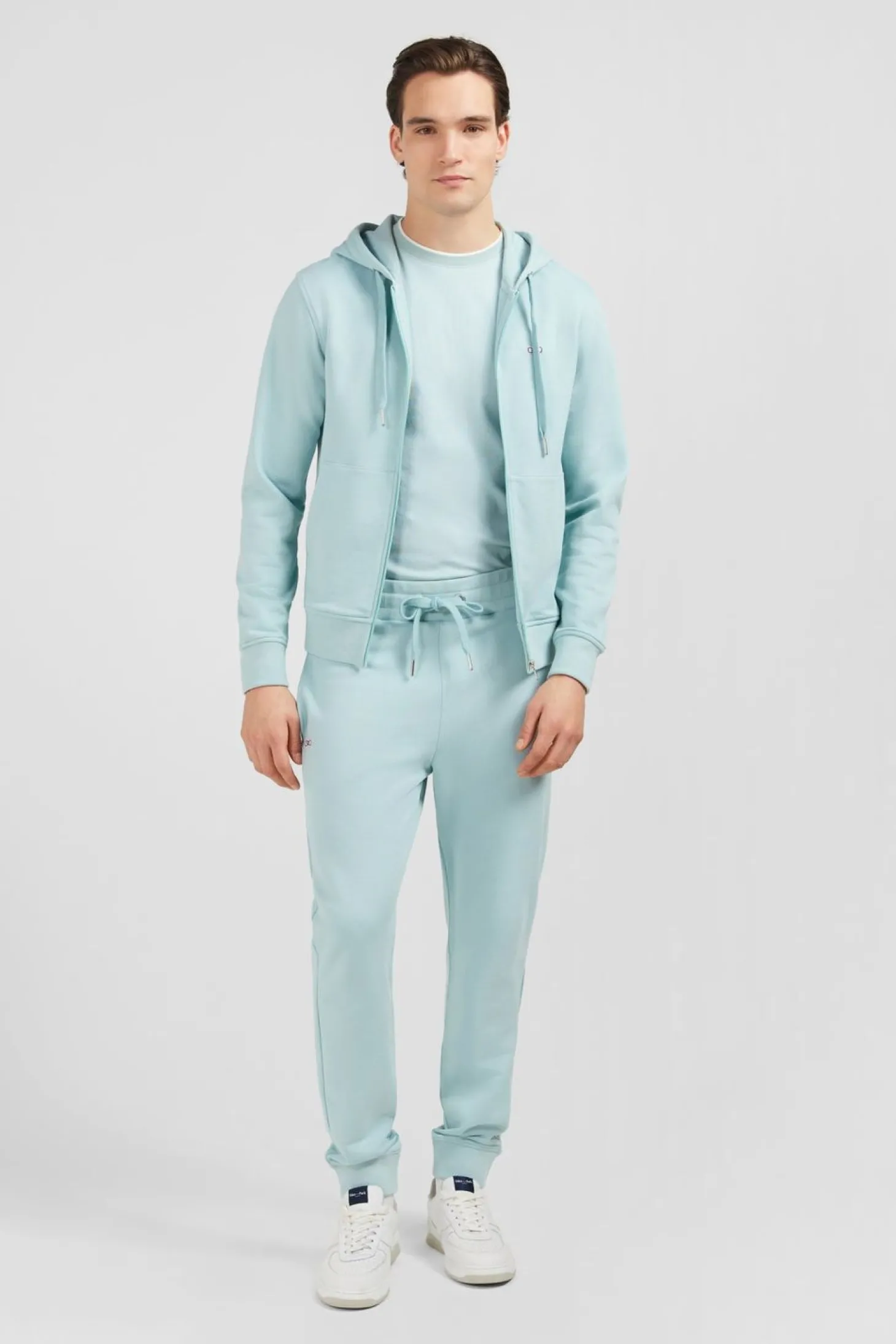 Sweatshirt A Capuche En Molleton Vert Embleme Noeud Papillon