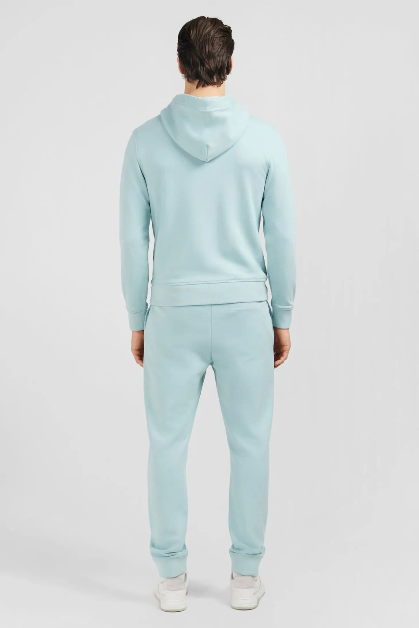 Sweatshirt A Capuche En Molleton Vert Embleme Noeud Papillon
