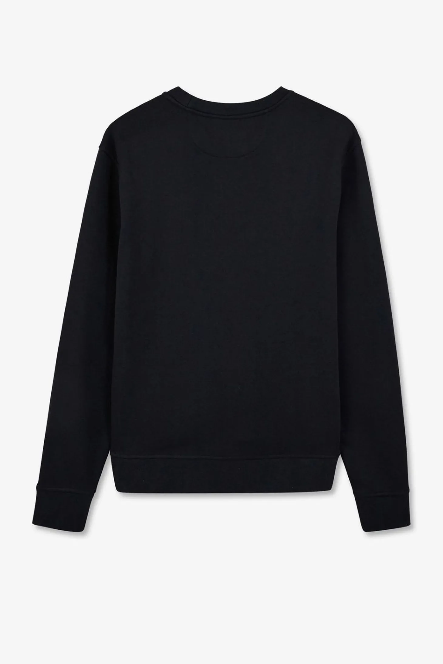 Sweatshirt A Col Rond En Molleton Marine Embleme Noeud Papillon