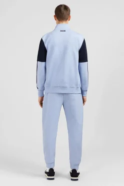 Sweat Zippe Bleu Clair