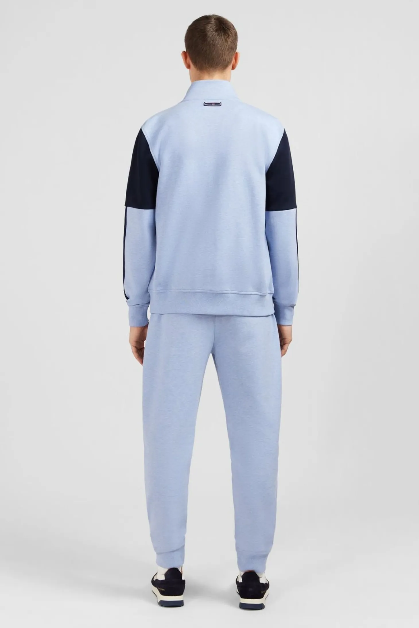 Sweat Zippe Bleu Clair