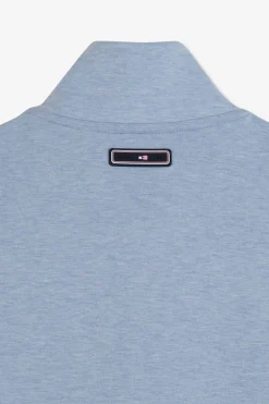 Sweat Zippe Bleu Clair