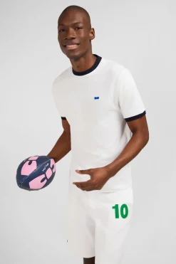 T-Shirt A Manches Courtes Blanc