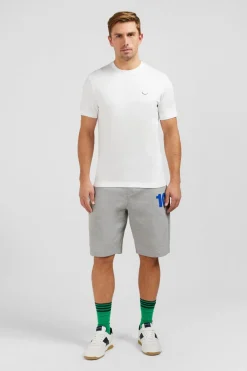T-Shirt A Manches Courtes Blanc