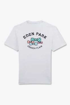 T-Shirt A Manches Courtes Blanc