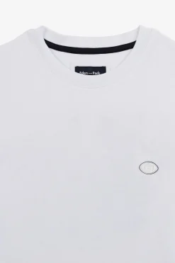 T-Shirt A Manches Courtes Blanc