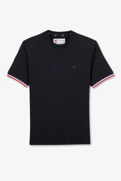 T-Shirt A Manches Courtes Bleu Marine