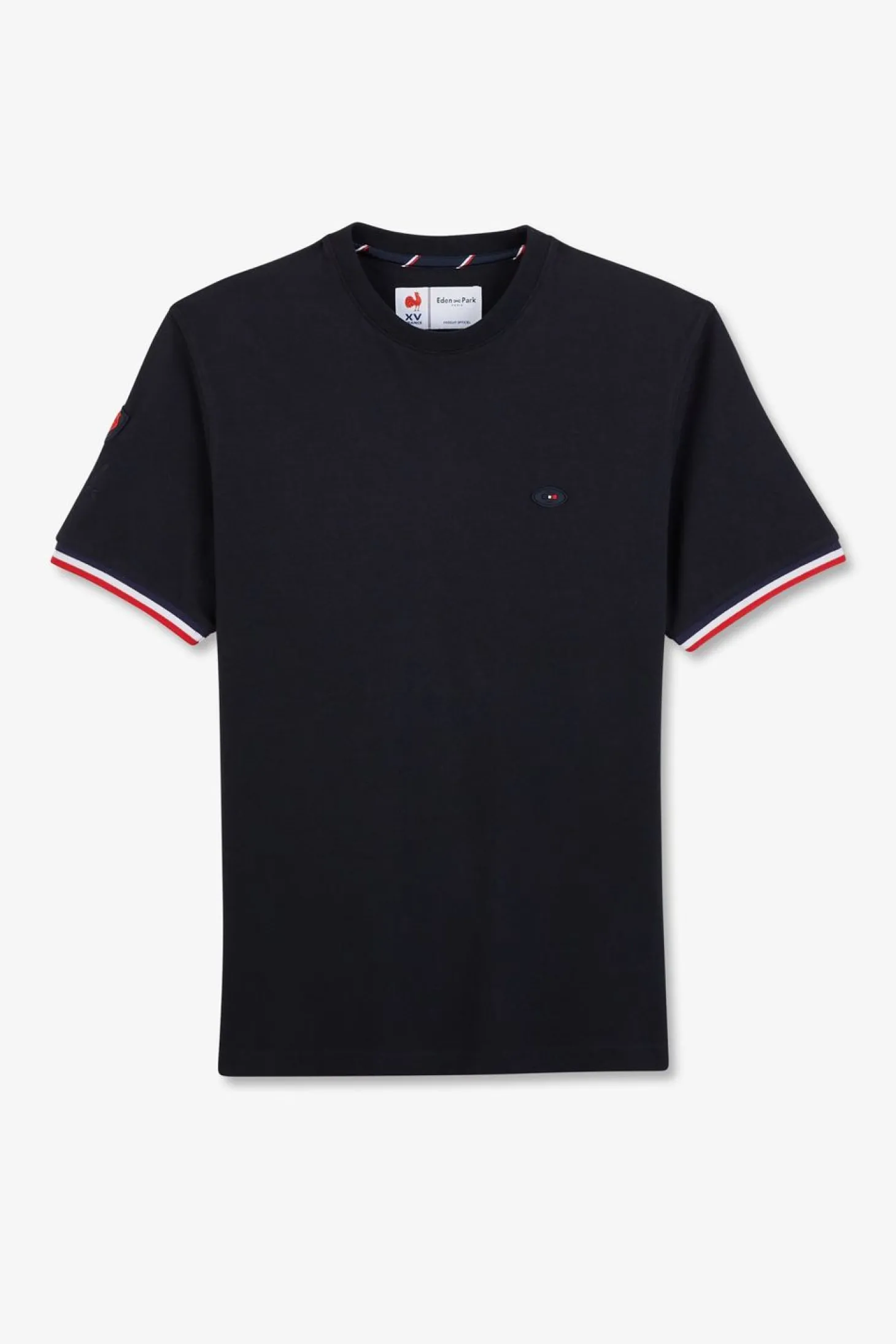 T-Shirt A Manches Courtes Bleu Marine