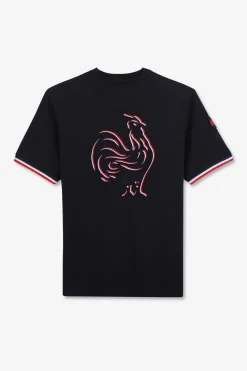 T-Shirt A Manches Courtes Bleu Marine