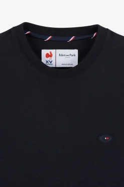 T-Shirt A Manches Courtes Bleu Marine