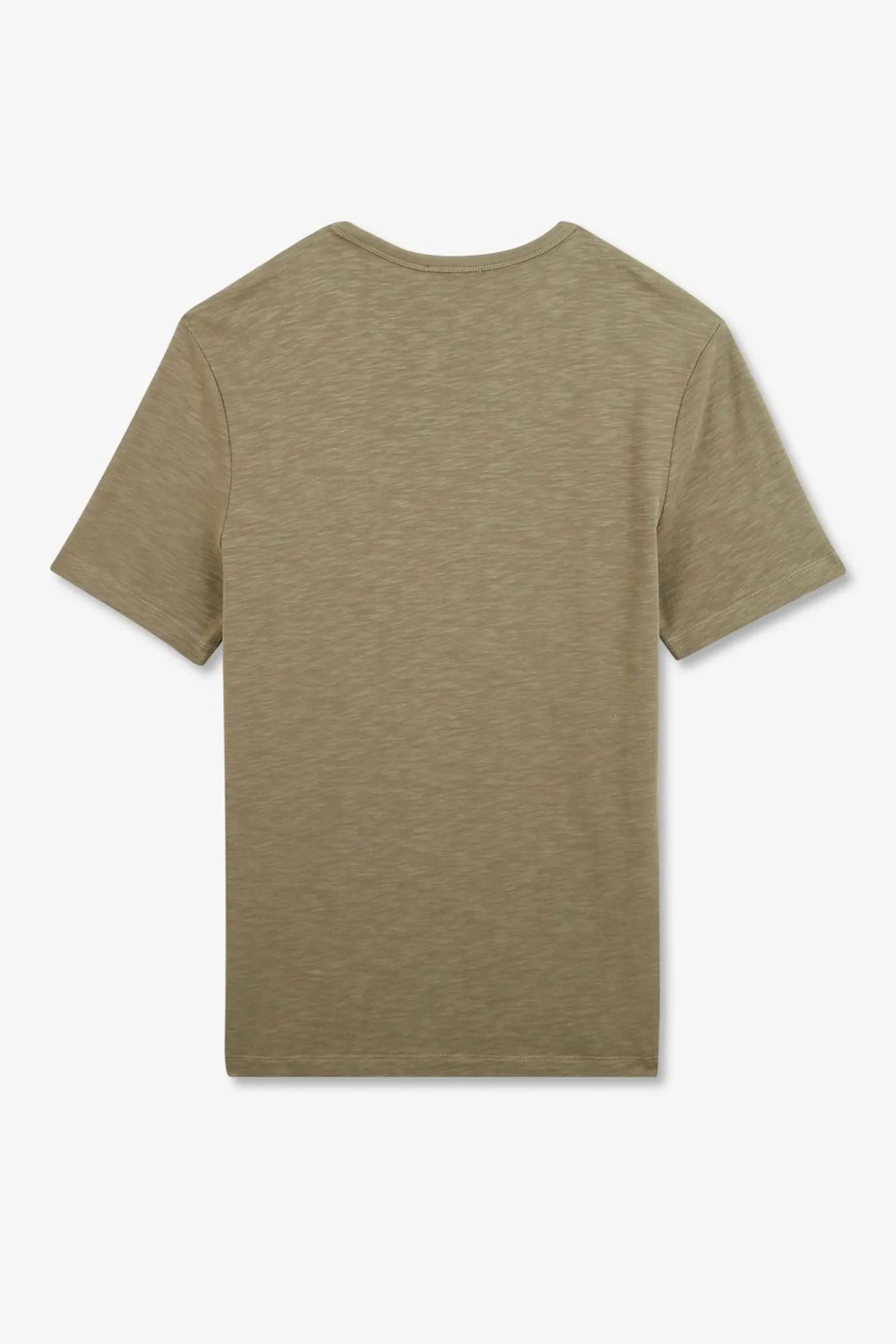 T-Shirt Beige En Coton Flamme