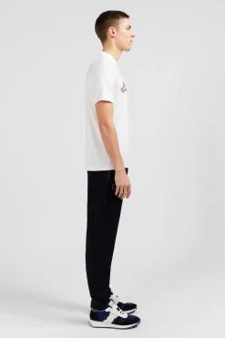 T-Shirt Blanc A Double Inscription Eden Park