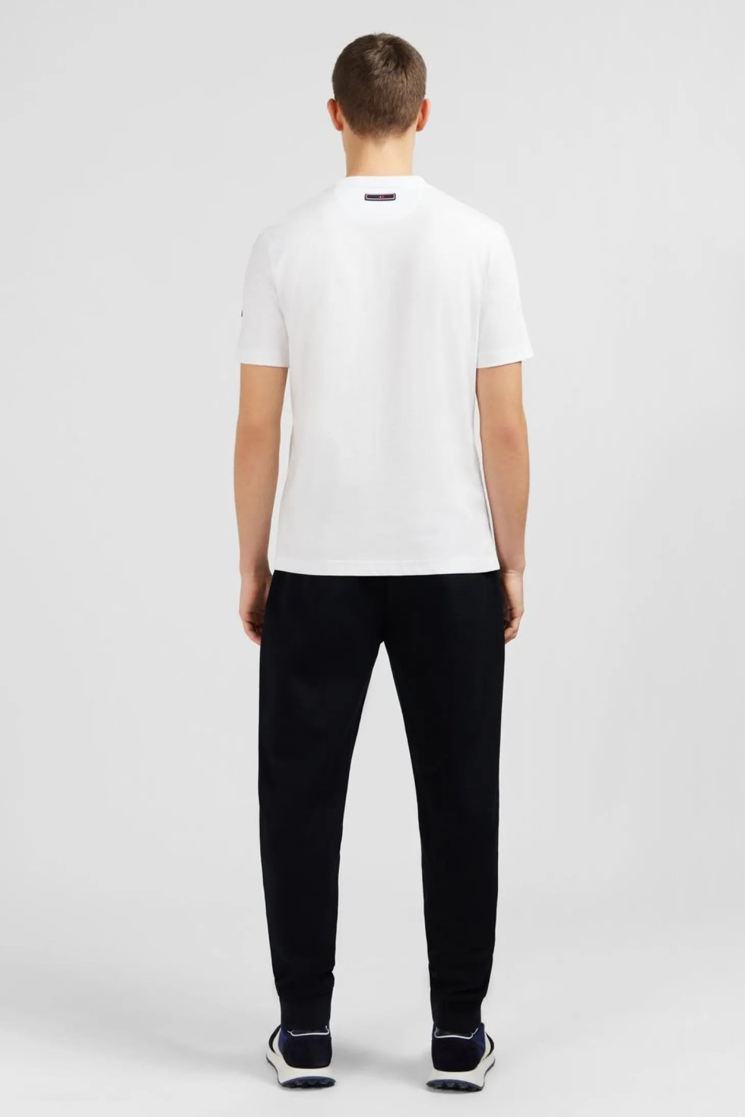 T-Shirt Blanc A Manches Courtes