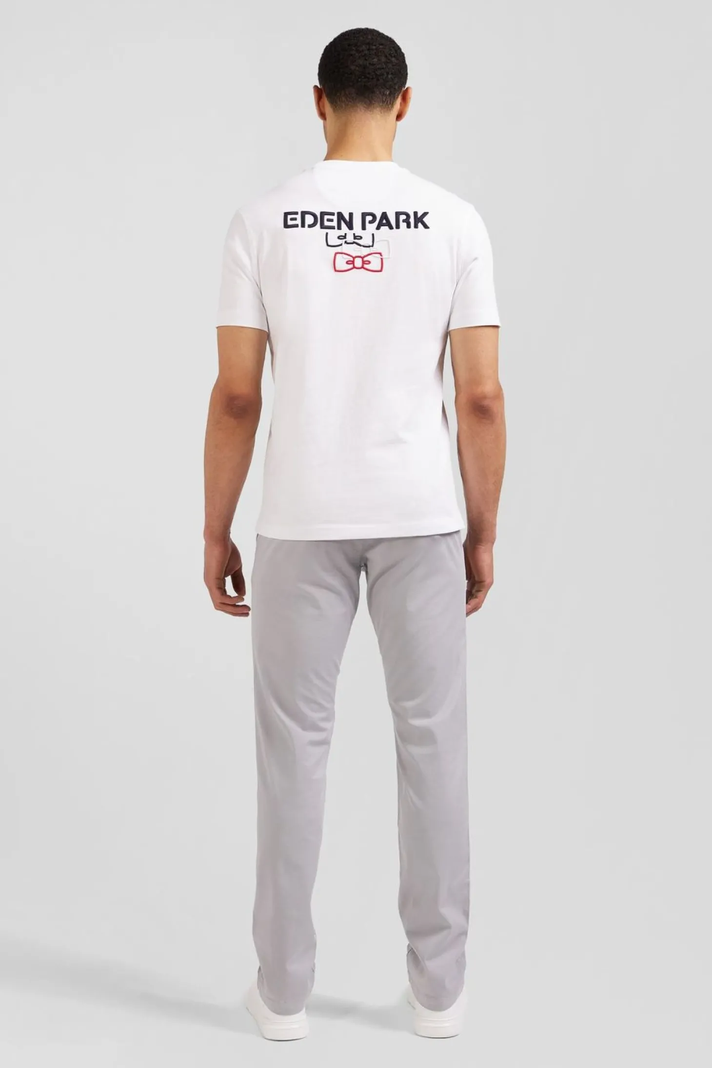 T-Shirt Blanc Avec Broderie Eden Park