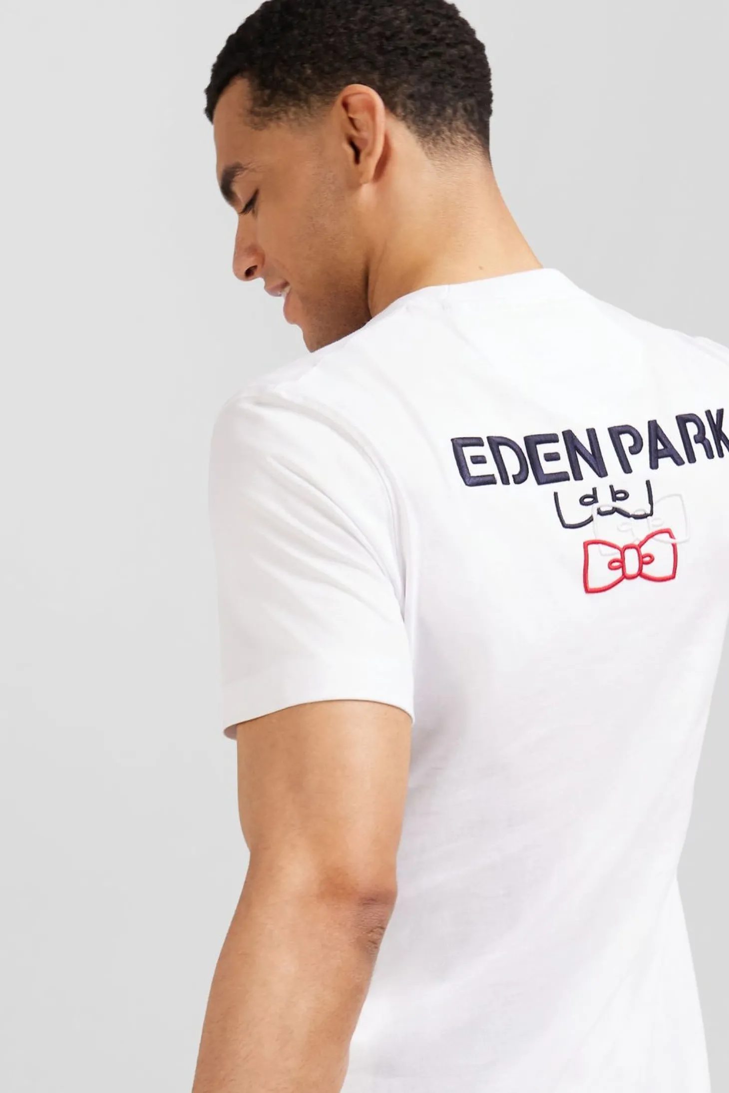T-Shirt Blanc Avec Broderie Eden Park