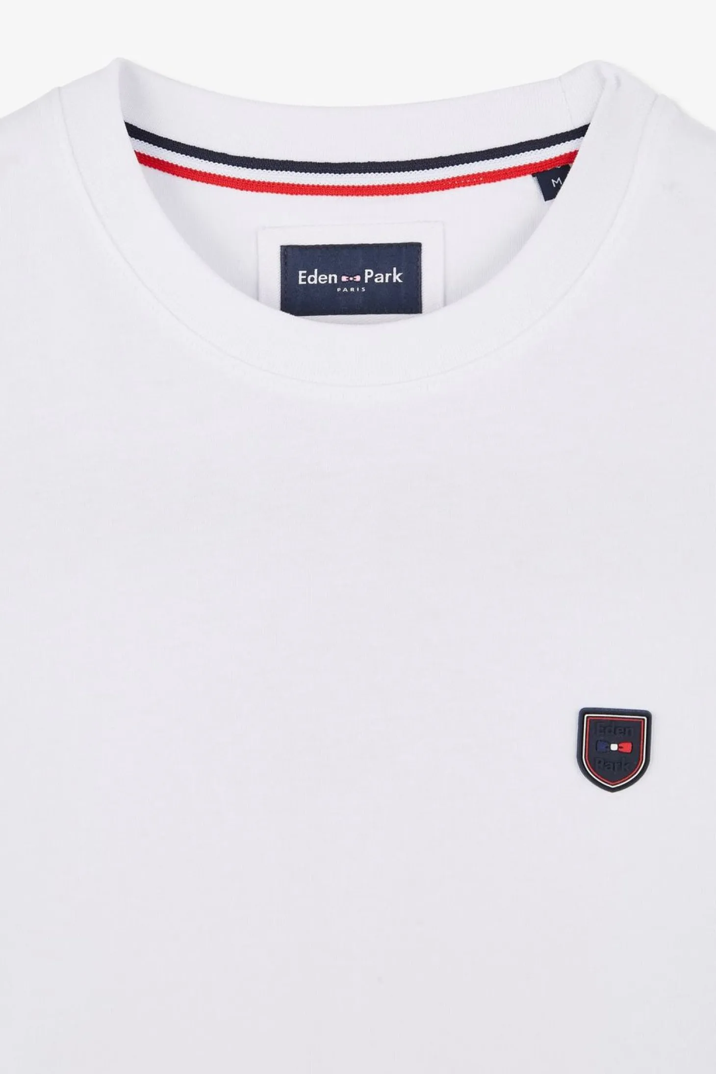 T-Shirt Blanc Avec Broderie Eden Park