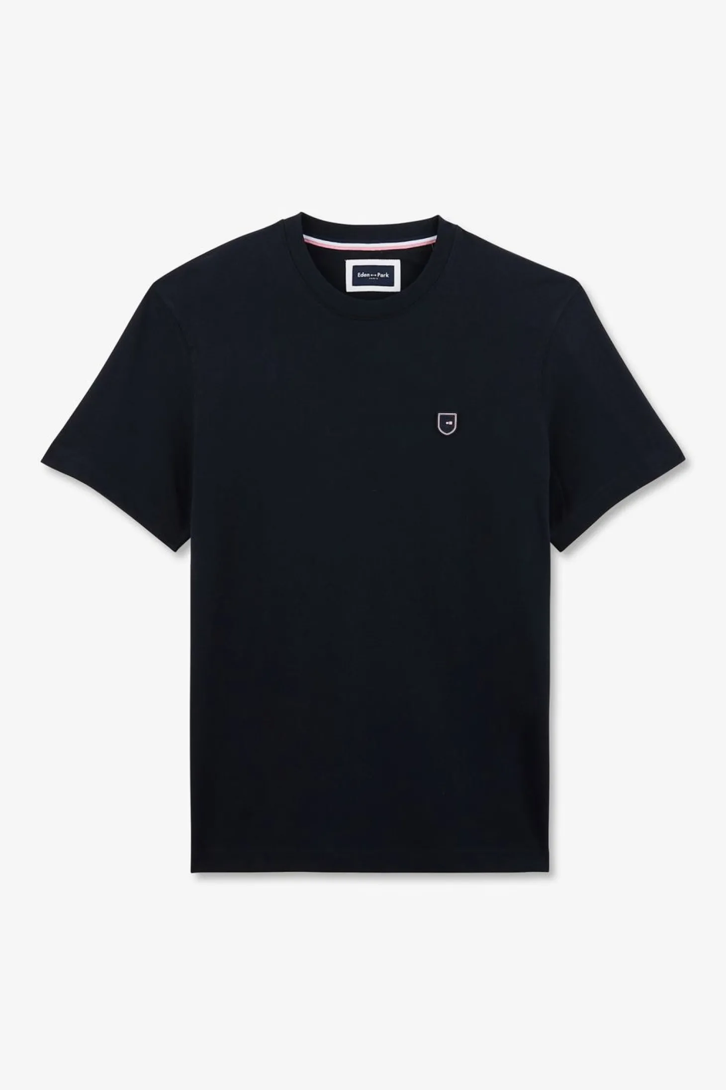 T-Shirt Bleu Avec Broderie Eden Park