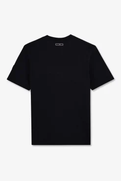 T-Shirt Bleu Marine A Manches Courtes
