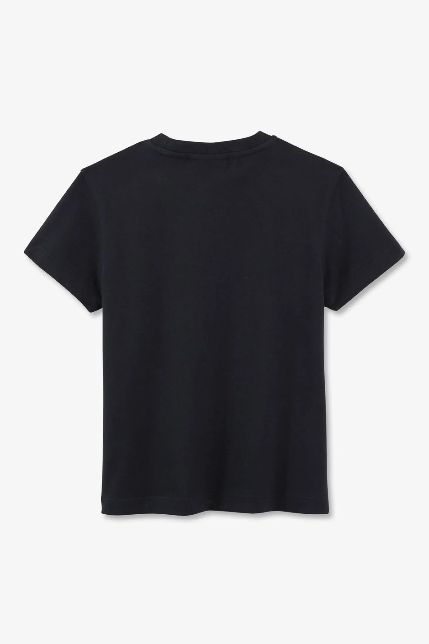 T-Shirt Debosse Eden Park Marine En Jersey Coton