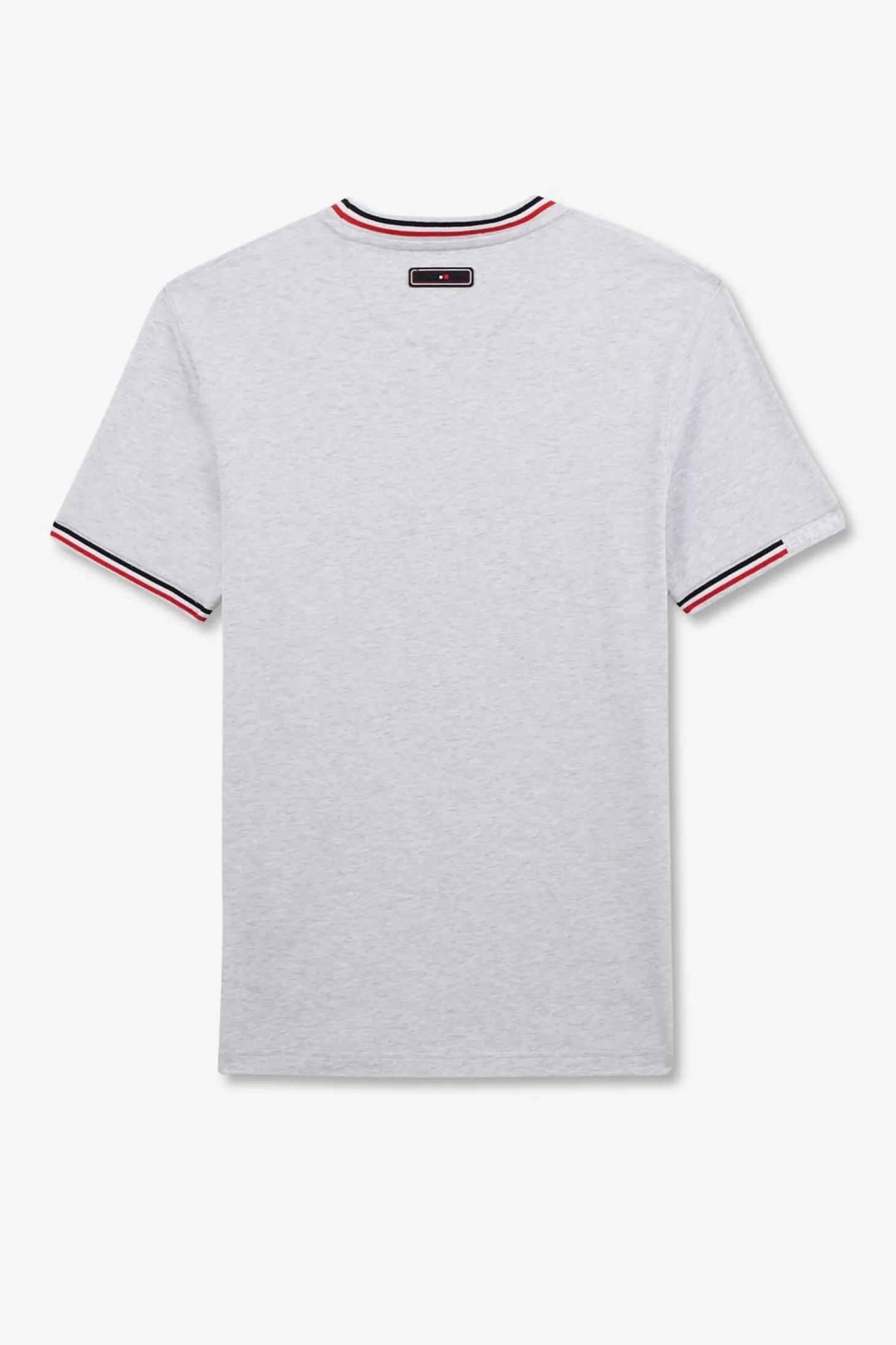 T-Shirt Gris Clair A Manches Courtes