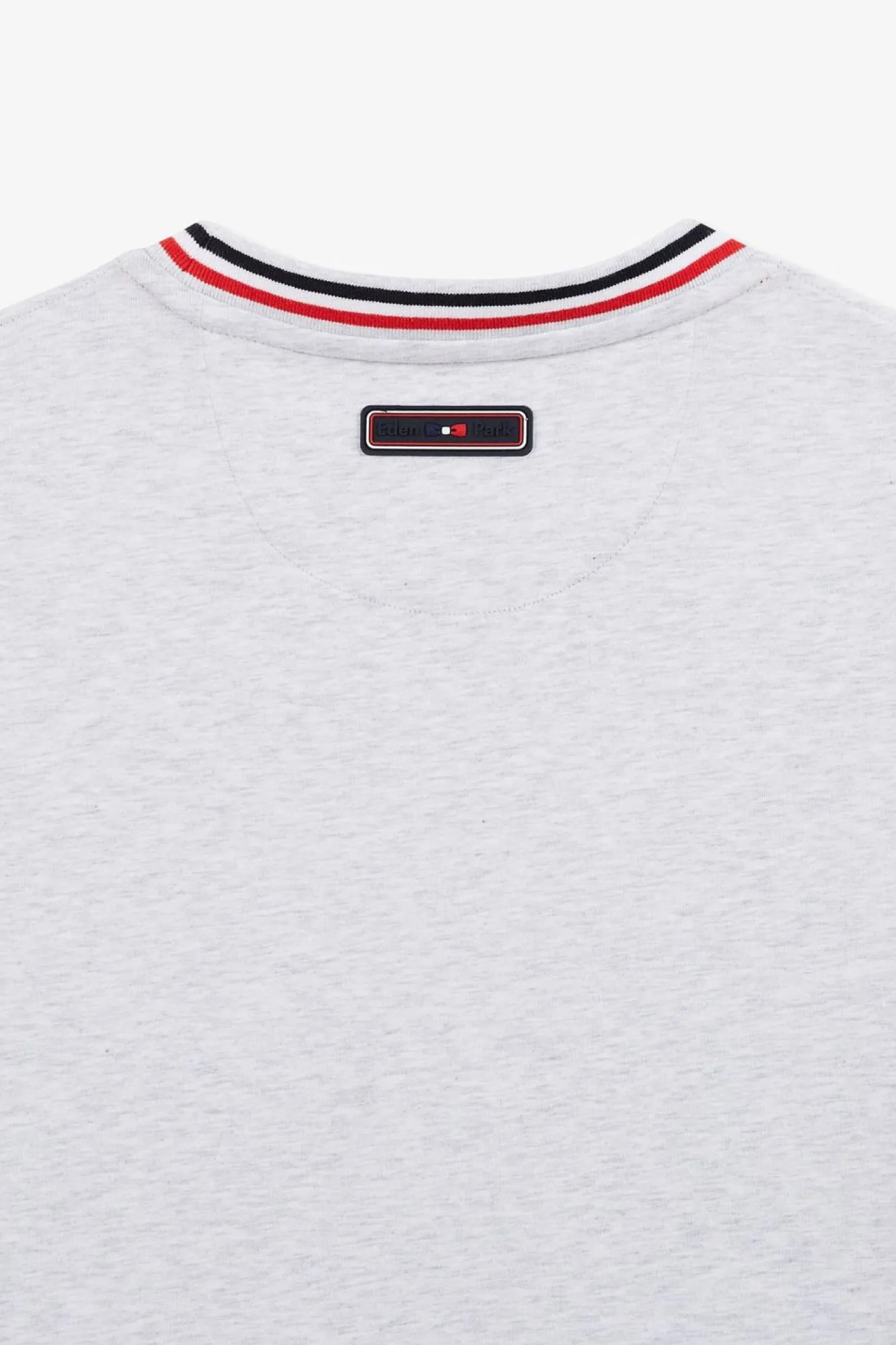 T-Shirt Gris Clair A Manches Courtes