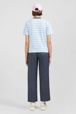 T-Shirt Manches Courtes A Rayures