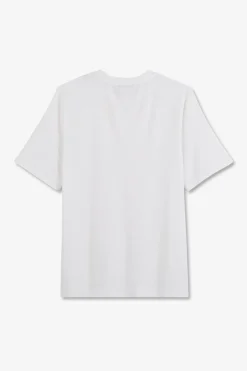 T-Shirt Manches Courtes Blanc Uni