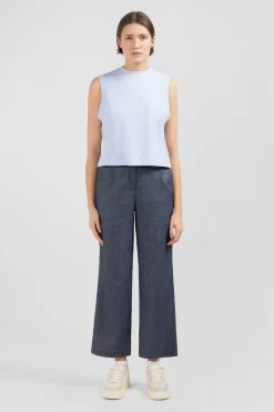 T-Shirt Manches Courtes Bleu